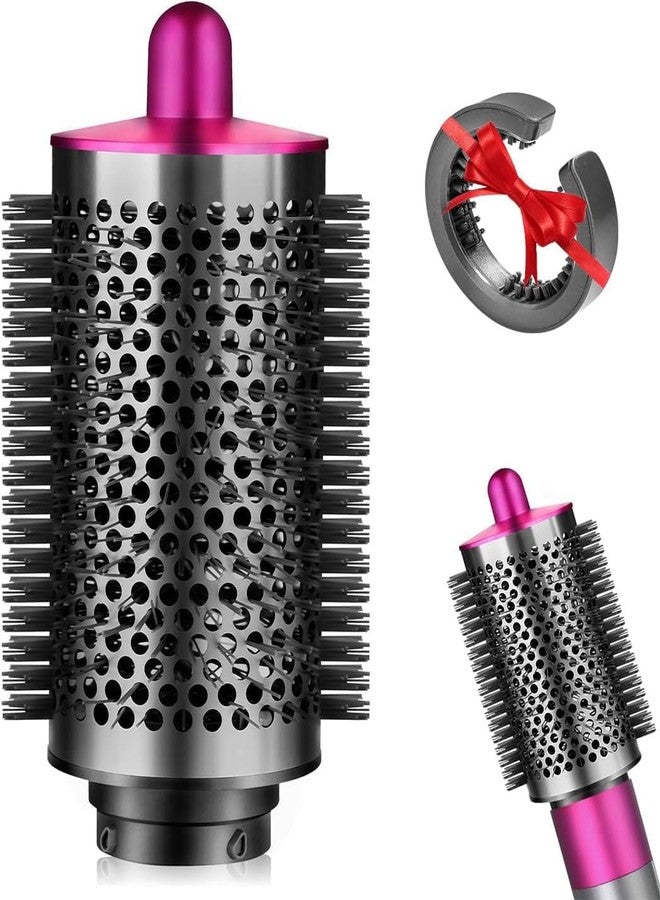 SWAZVAC Round Volumizing Brush for Dyson Airwrap, Large Oval Volumizer (Rose) - Image 1